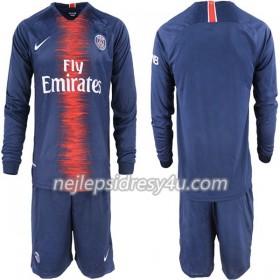 Fotbalový Dres Paris Saint-Germain Dětské Domácí 2018/19 Dlouhý Rukáv